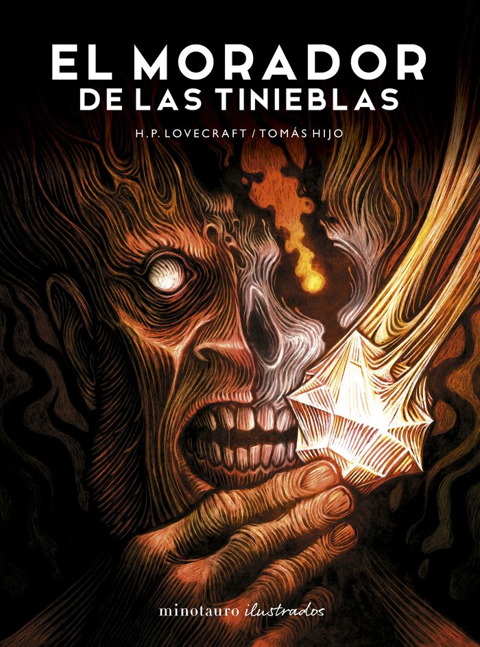 EL MORADOR DE LAS TINIEBLAS, DE H.P. LOVECRAFT. ILUSTRADA POR TOMAS HIJO, de HIJO, TOMAS | portada del libro