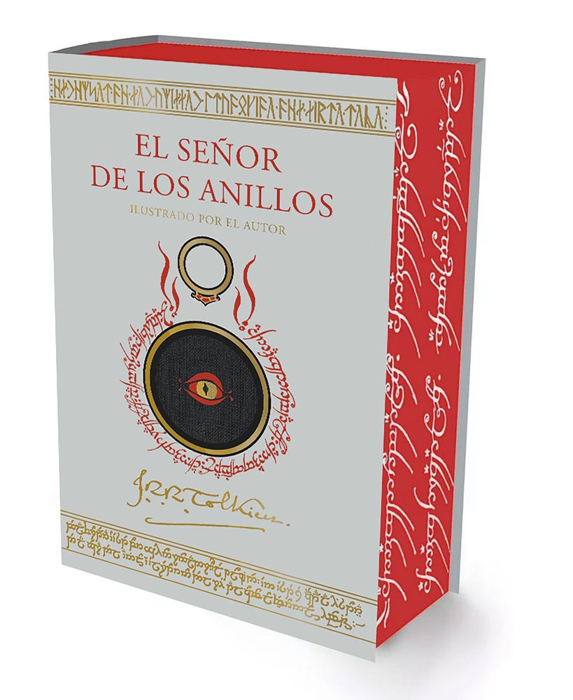 EL SEÑOR DE LOS ANILLOS. EDICION ILUSTRADA POR EL AUTOR, de TOLKIEN, J. R. R. | portada del libro