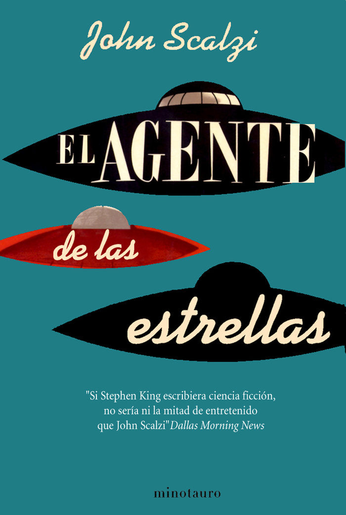 El agente de las estrellas, de Scalzi | portada del libro
