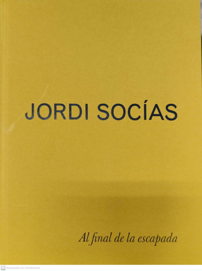 JORDI SOCIAS AL FINAL DE LA ESCAPADA, de LAIN CLAÓSSON, LUCIA | portada del libro