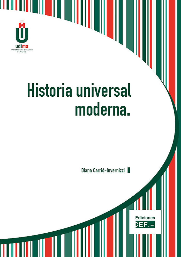 HISTORIA UNIVERSAL MODERNA, de CARRIÓ-INVERNIZZI | portada del libro