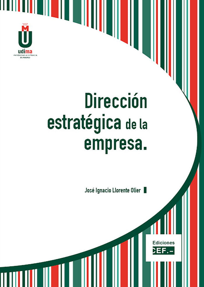 DIRECCIÓN ESTRATEGICA DE LA EMPRESA, de LLORENTE OLIER | portada del libro