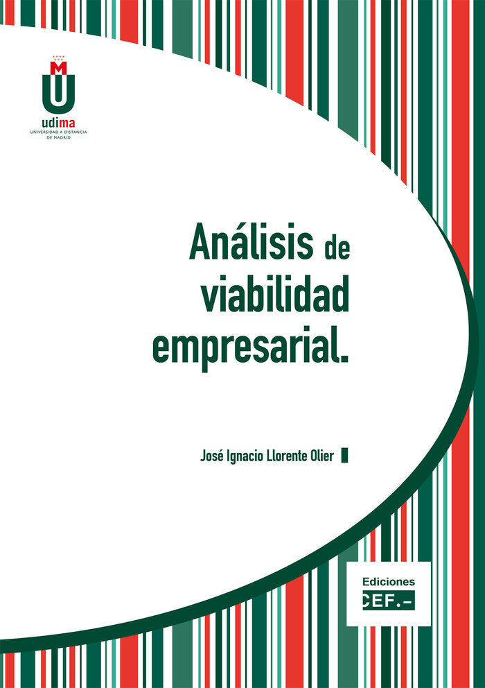 ANÁLISIS DE VIABILIDAD EMPRESARIAL, de LLORENTE OLIER | portada del libro