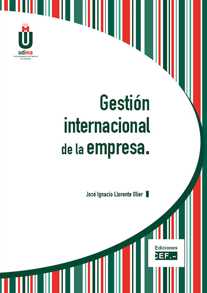 GESTÍON INTERNACIONAL DE LA EMPRESA, de LLORENTE OLIER | portada del libro