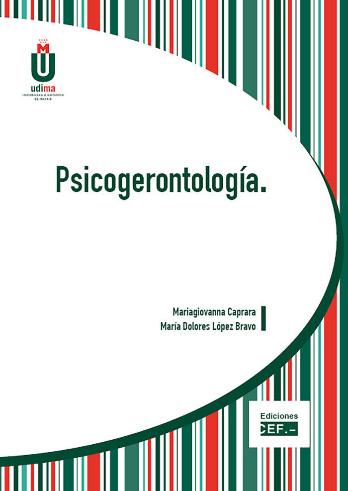 Psicogerontología, de Caprara | portada del libro