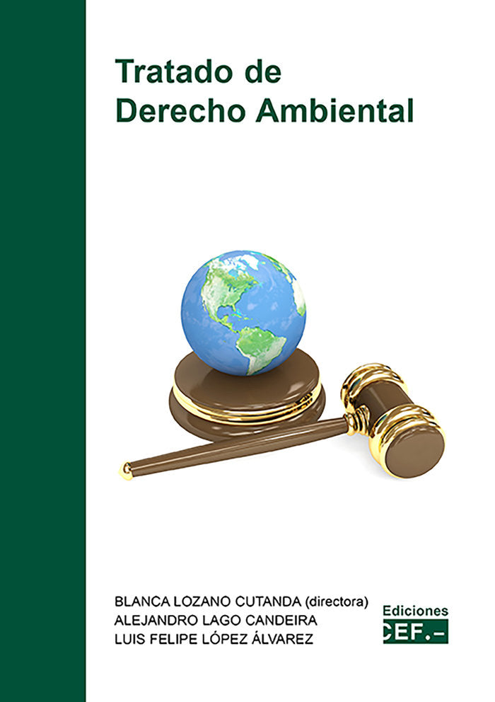 Tratado de derecho ambiental, de Lozano Cutanda | portada del libro