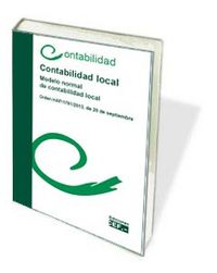 Contabilidad local. Modelo normal de contabilidad local, de GABINETE TéCNICO DEL CEF.- | portada del libro