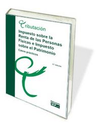 Impuesto sobre la renta de las personas f¡sicas e impuesto sobre el patrimonio, de GABINETE JURíDICO DEL CEF | portada del li