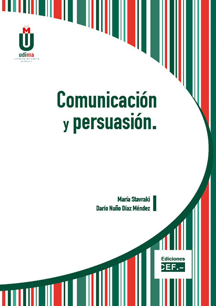 Comunicación y persuasión, de Stavraki | portada del libro