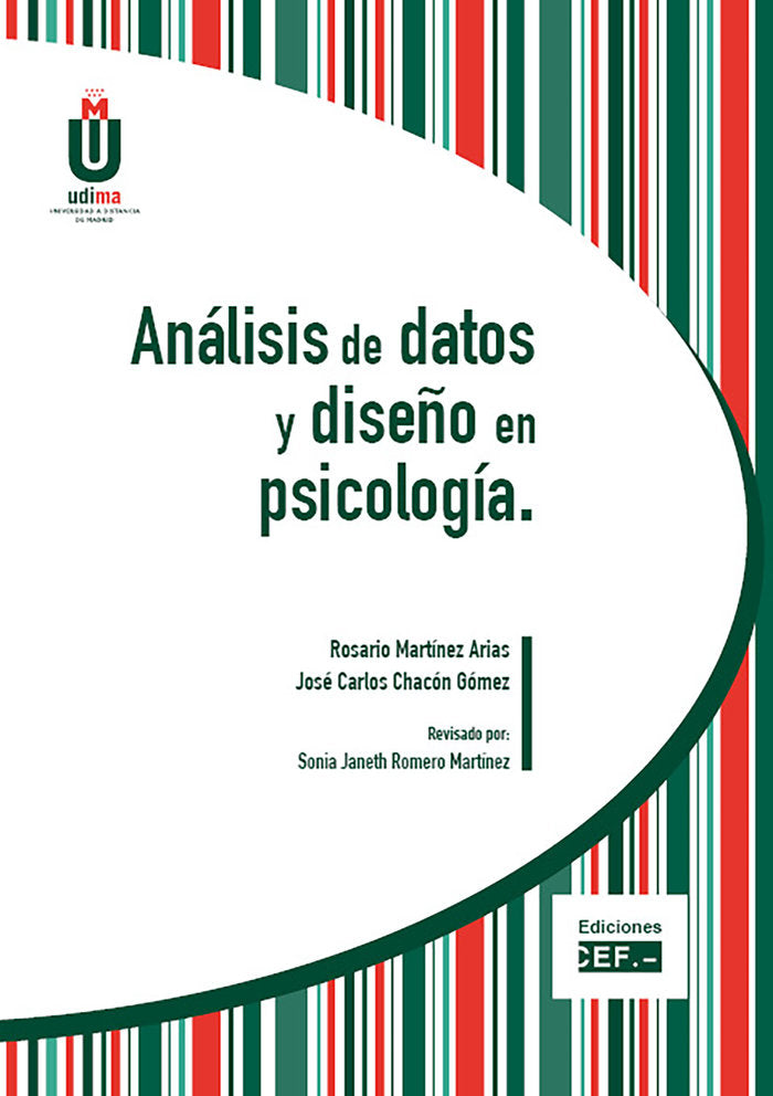 Análisis de datos y diseño en psicología, de Martínez Arias | portada del libro