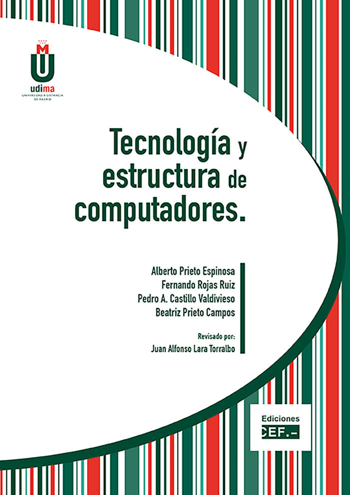 Tecnología y estructura de computadores, de Prieto Espinosa, Alberto | portada del libro