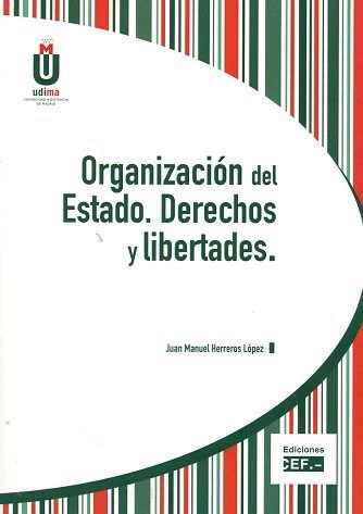 Organización del Estado. Derechos y libertades, de HERREROS LOPEZ | portada del libro