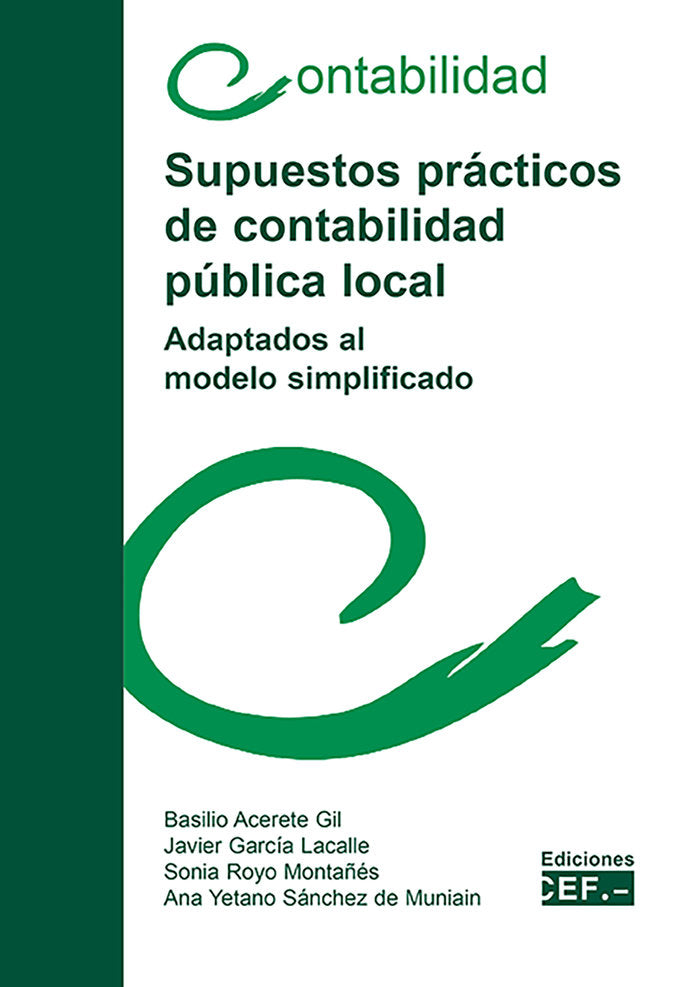 Supuestos prácticos de contabilidad pública local, de Acerete Gil | portada del libro