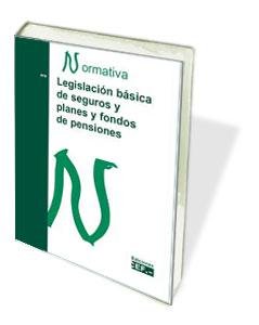 Legislación básica de seguros y planes y fondos de pensiones, de GABINETE JURIDICO DEL CEF | portada del libro