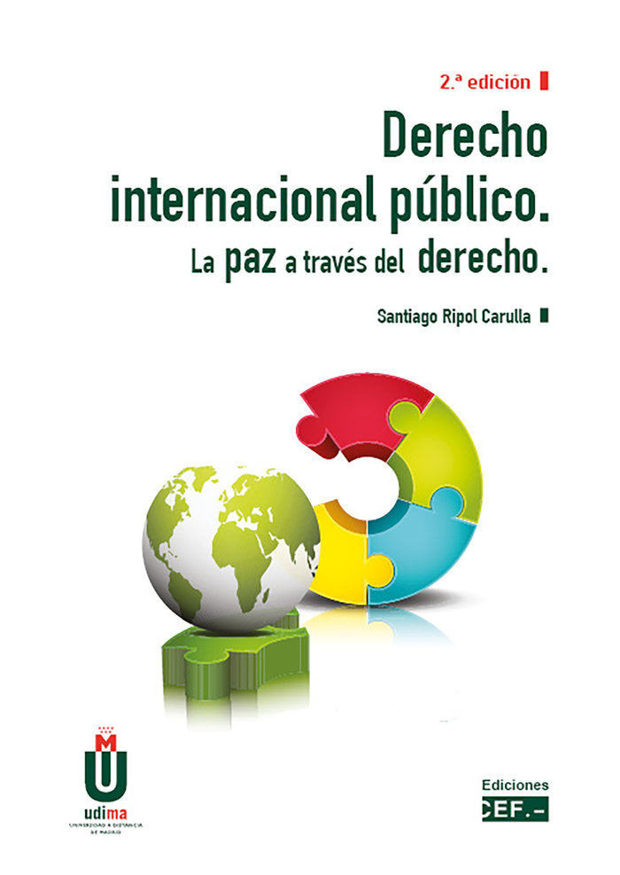 Derecho internacional público. La paz a través del derecho, de Ripol Carulla | portada del libro