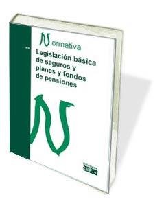 Legislación básica de seguros y planes y fondos de pensiones, de AA.VV. | portada del libro