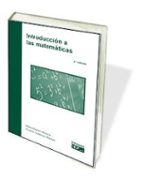 INTRODUCCIÓN A LAS MATEMÁTICAS, de María Machín Moreno | portada del libro