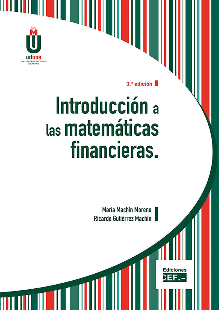 Introducción a las matemáticas financieras, de Machín Moreno, María | portada del libro