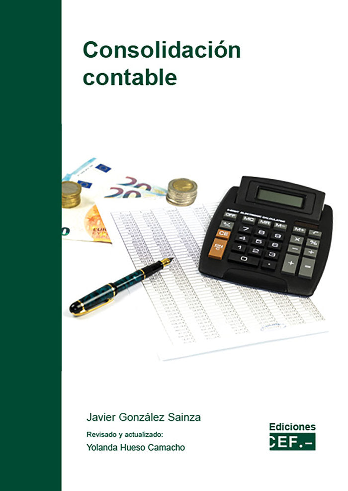 Consolidación contable, de González Sainza, Javier | portada del libro