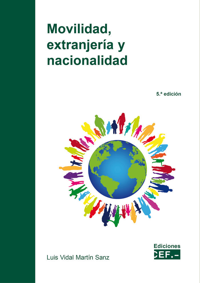 Movilidad, extranjería y nacionalidad, de Martín Sanz | portada del libro