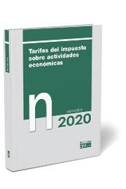 Tarifas sobre el impuesto de actividades económicas, de Gabinete jurídico del CEF | portada del libro