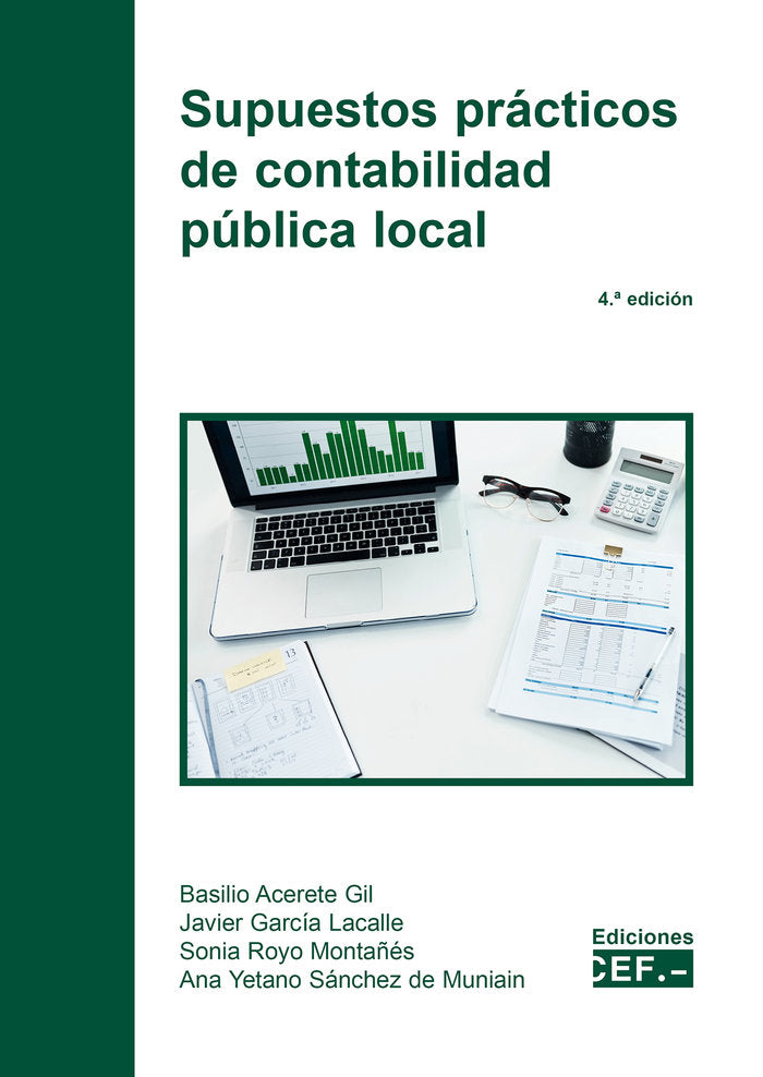 Supuestos prácticos de contabilidad pública local, de Acerete Gil | portada del libro