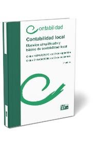 Contabilidad local. Modelo simplificado y básico de contabilidad local, de Gabinete técnico del CEF.- | portada del libro