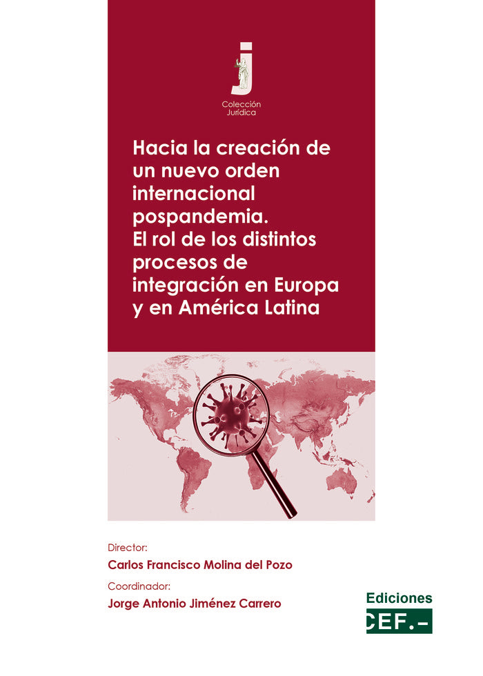 HACIA LA CREACION DE UN NUEVO ORDEN INTERNACIONAL POSPANDEMI | portada del libro