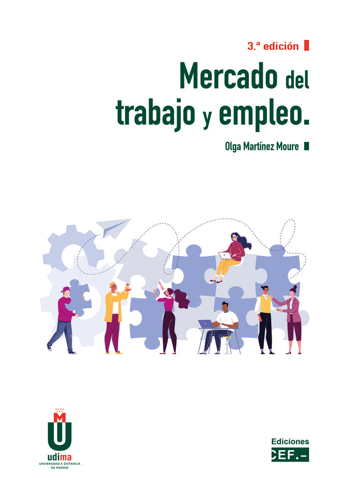 Mercado del trabajo y empleo, de MARTINEZ MOURE, OLGA | portada del libro