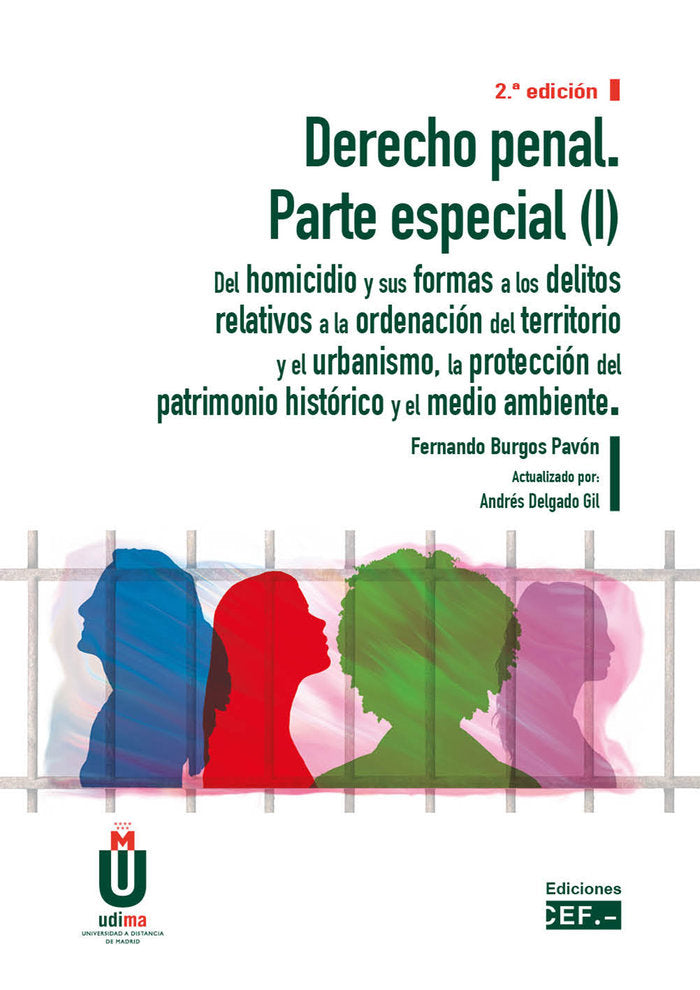 DERECHO PENAL PARTE ESPECIAL PARTE 1, de CEF | portada del libro