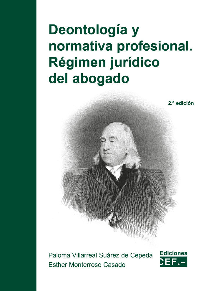 DEONTOLOGIA Y NORMATIVA PROFESIONAL REGIMEN JURIDICO DEL AB, de VILLARREAL SUAREZ DE CEPEDA, PALOMA | portada del libro