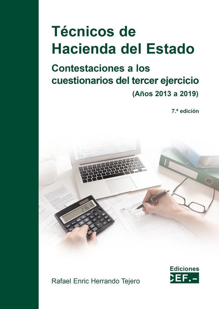 TECNICOS DE HACIENDA DEL ESTADO, de HERRANDO TEJERO, RAFAEL ENRIC | portada del libro