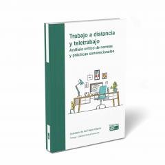 TRABAJO A DISTANCIA Y TELETRABAJO ANALISIS CRITICO DE NORMA, de DE LAS HERAS GARCIA, ARANZAZU | portada del libro