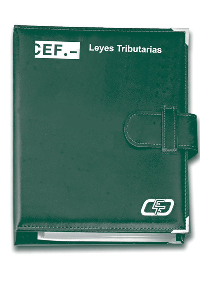 Leyes tributarias, de GABINETE JURIDICO DEL CEF, GABINETE JURI | portada del libro