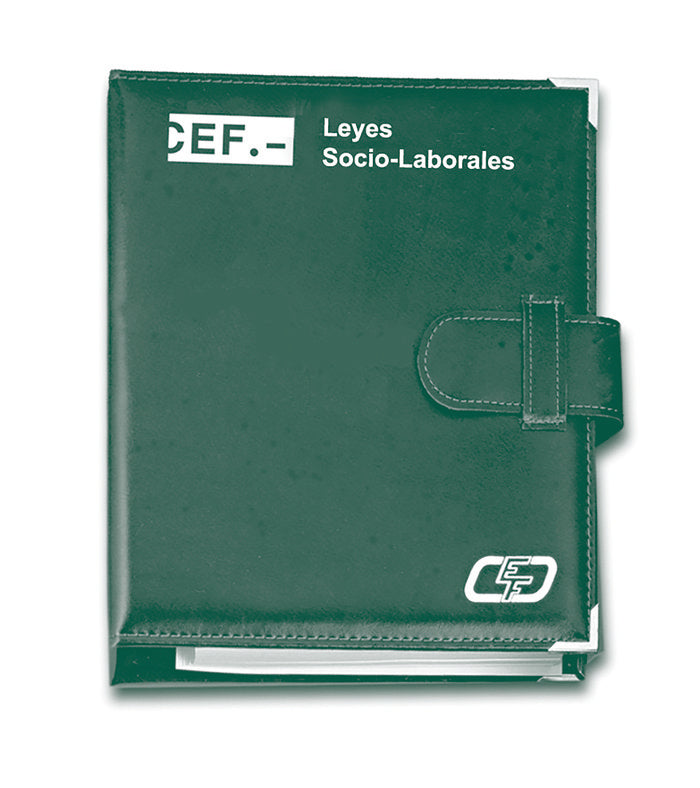 Leyes socio-laborales, de GABINETE JURIDICO DEL CEF | portada del libro