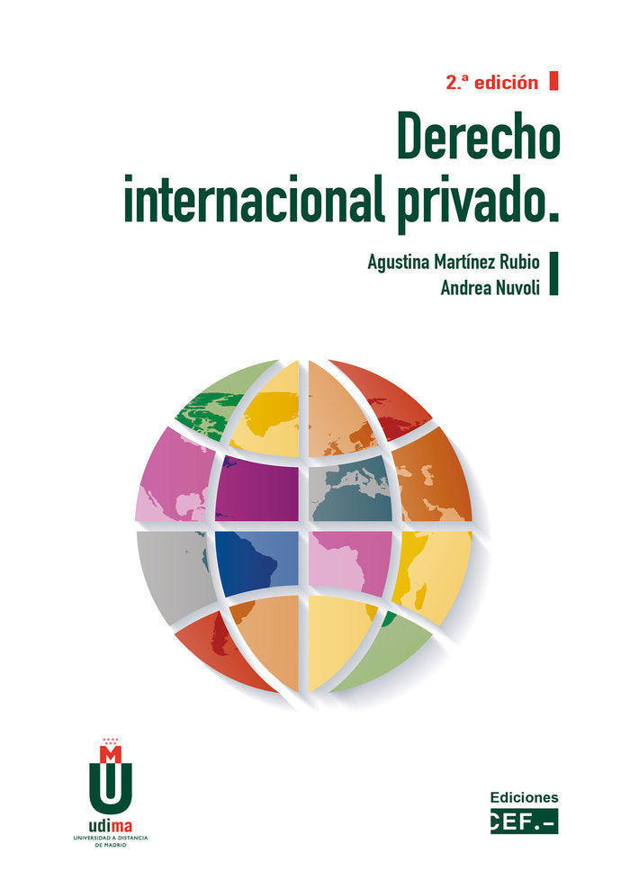 Derecho internacional privado, de MARTINEZ RUBIO, AGUSTINA | portada del libro