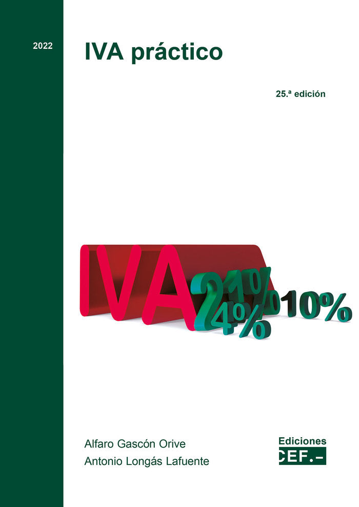 IVA PRACTICO, de GASCON ORIVE, ALFARO | portada del libro