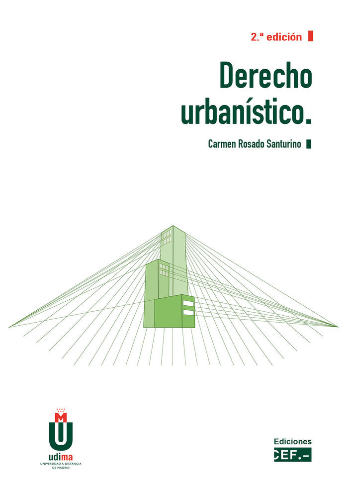 DERECHO URBANISTICO, de ROSADO SANTURINO, CARMEN | portada del libro