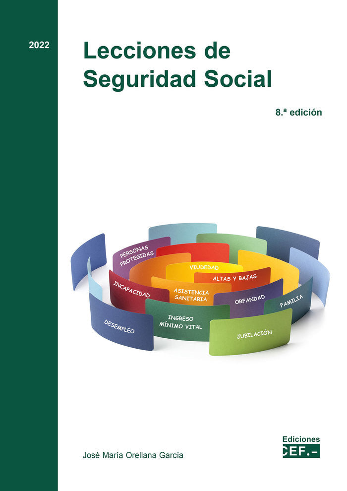Lecciones de seguridad social, de ORELLANA GARCIA, JOSE MARIA | portada del libro