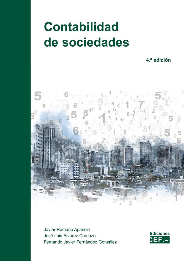 Contabilidad de sociedades, de FERNANDEZ GONZALEZ, FERNANDO JAVIER | portada del libro