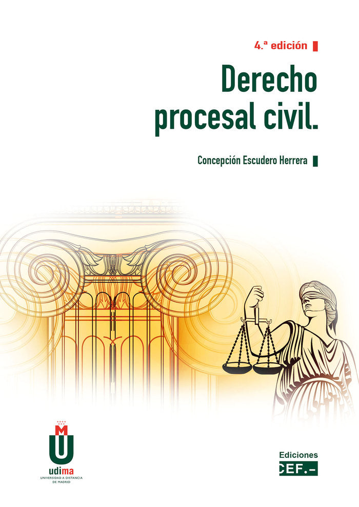 Derecho procesal civil, de ESCUDERO HERRERA, CONCEPCION | portada del libro