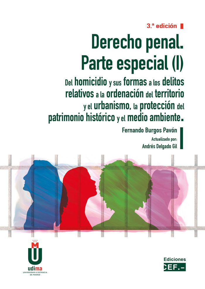 DERECHO PENAL PARTE ESPECIAL I, de BURGOS PAVON, FERNANDO | portada del libro