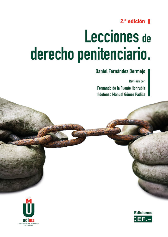 Lecciones de derecho penitenciario, de FERNANDEZ BERMEJO, DANIEL | portada del libro
