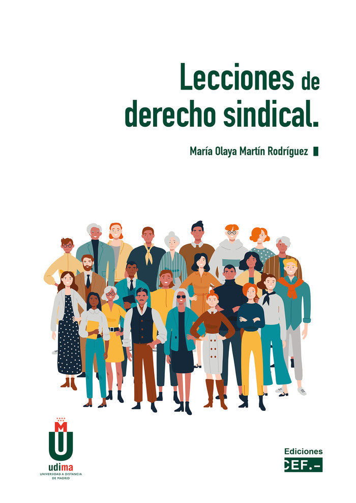 Lecciones de derecho sindical, de MARTIN RODRIGUEZ, MARIA OLAYA | portada del libro
