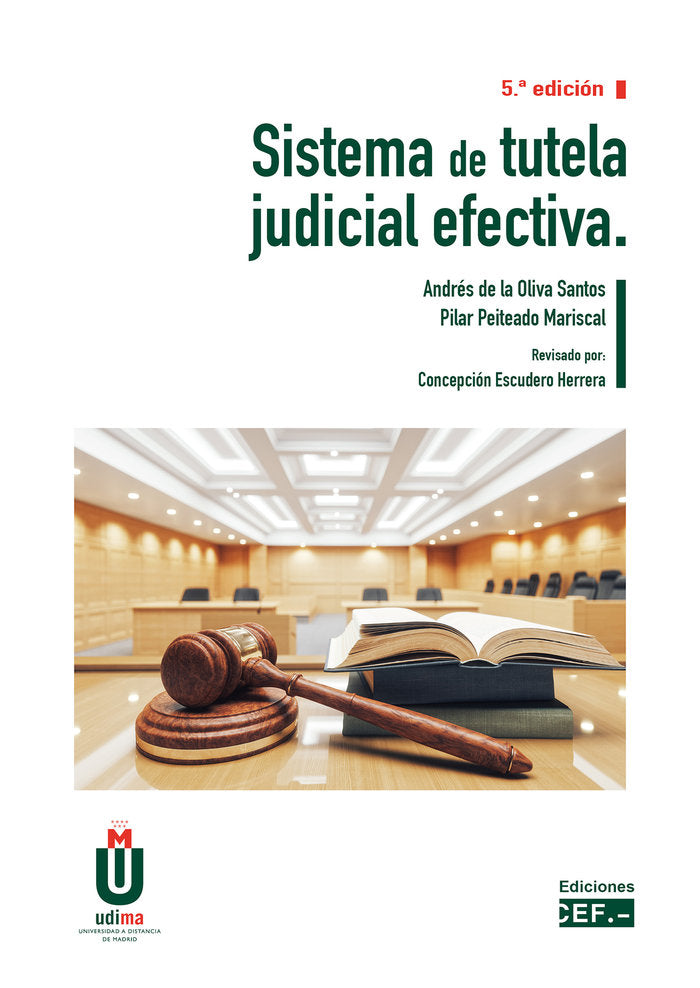 Sistema de tutela judicial efectiva, de DE LA OLIVA SANTOS, ANDRES | portada del libro