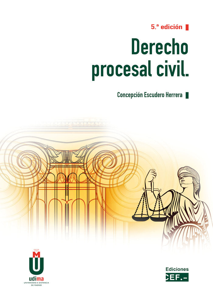 Derecho procesal civil, de ESCUDERO HERRERA, CONCEPCION | portada del libro