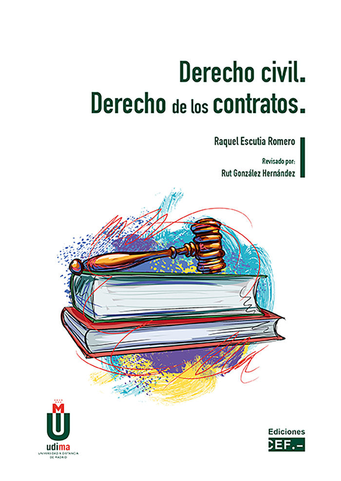 Derecho civil. Derecho de los contratos, de ESCUTIA ROMERO, RAQUEL | portada del libro