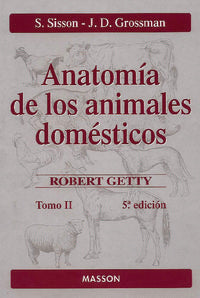 Anatomía de los animales domésticos. Tomo II | portada del libro