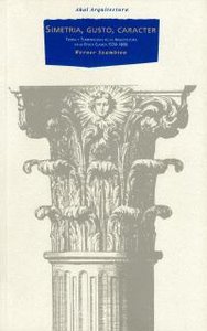 SIMETRIA, GUSTO Y CARACTER, de Szambien | portada del libro