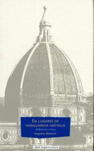 EN LUGARES DE VANGUARDIA ANTIGUA, de Battisti | portada del libro